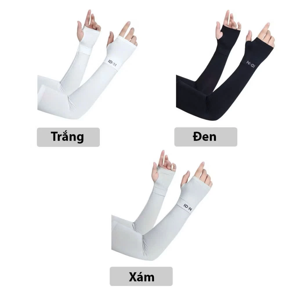 Cặp găng tay dài chống tia UV, thoáng khí cho thể thao ngoài trời