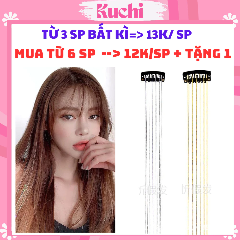 Kẹp light kim tuyến chịu nhiệt 12 sợi, 50 cm