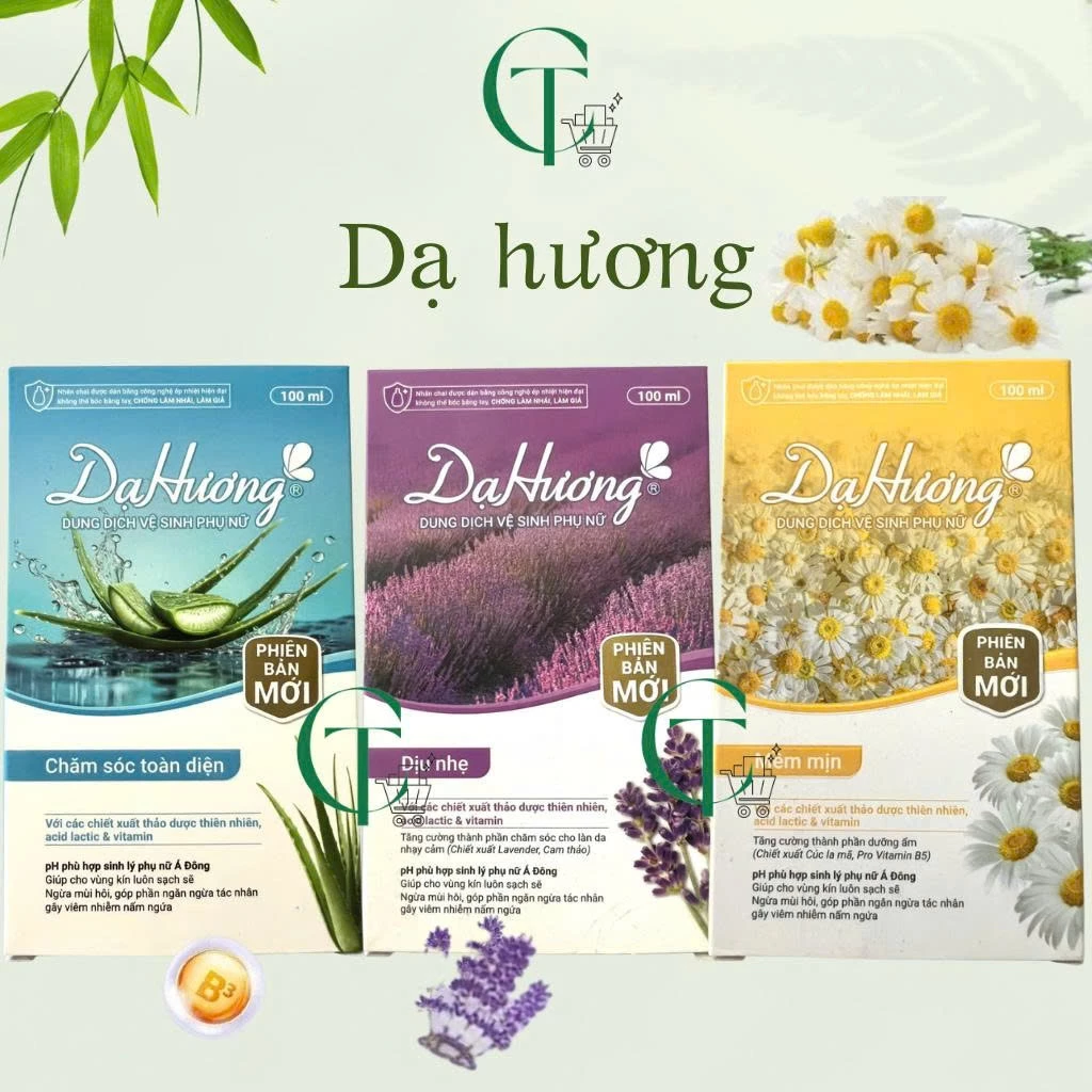 Dạ Hương - dung dịch vệ sinh phụ nữ