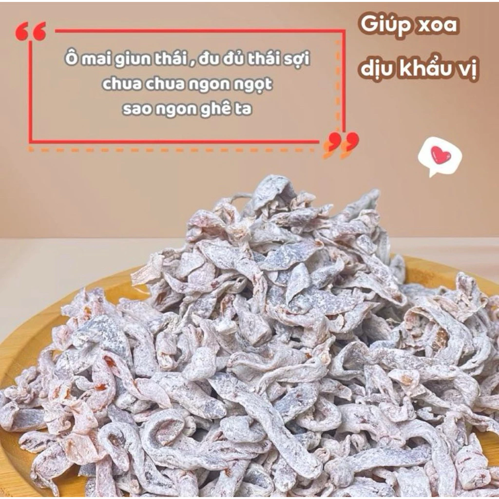 ô mai giun thái chua chua ngọt ngọt 500g