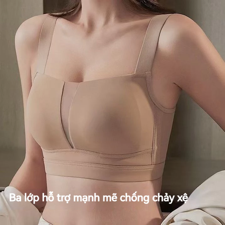 Áo Ngực Chống Rung, Nâng Đỡ Tối Ưu Cho Size Lớn - Thiết Kế Khóa Trước Tiện Lợi, Tạo Dáng Đẹp