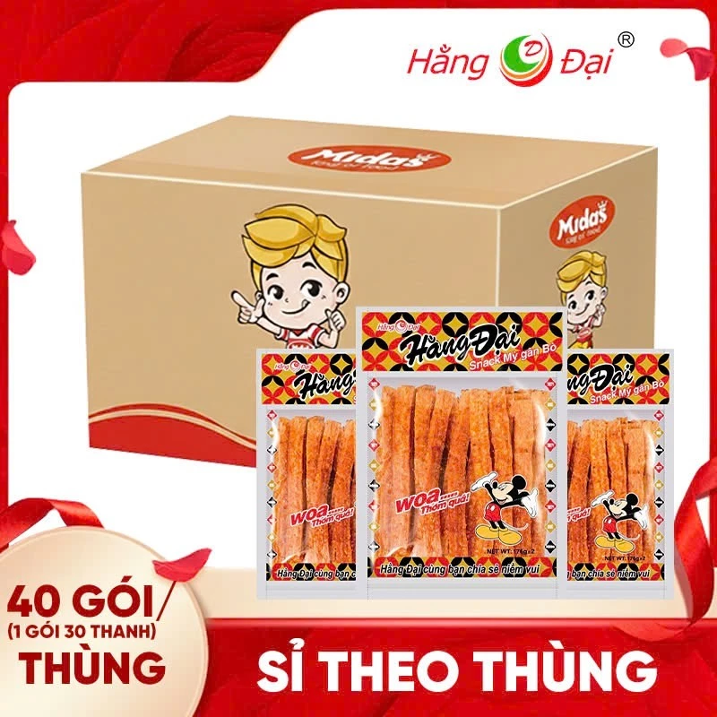 Sỉ - MỲ GÂN BÒ nguyên thùng Hằng Đại-Liên hệ giảm giá