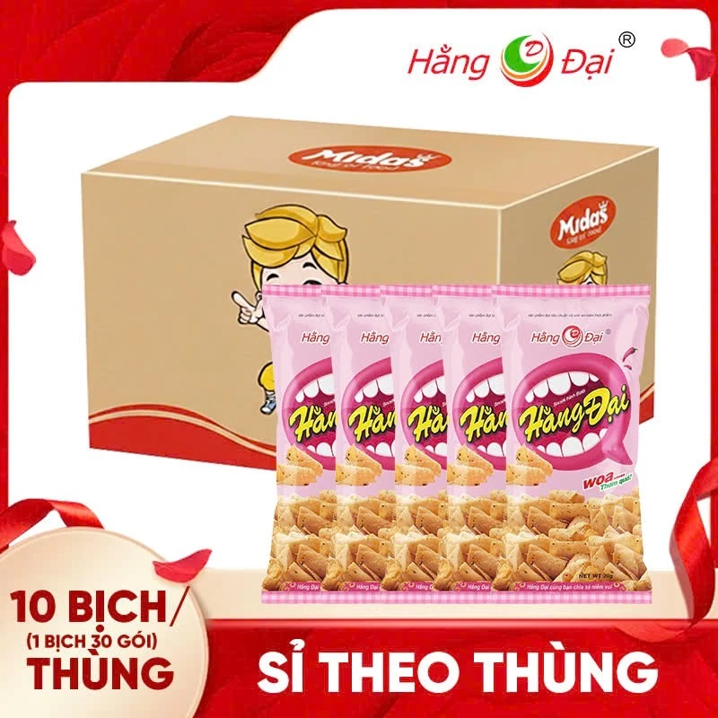 Sỉ - Snack BALO nguyên thùng Hằng Đại - Liên hệ giảm giá