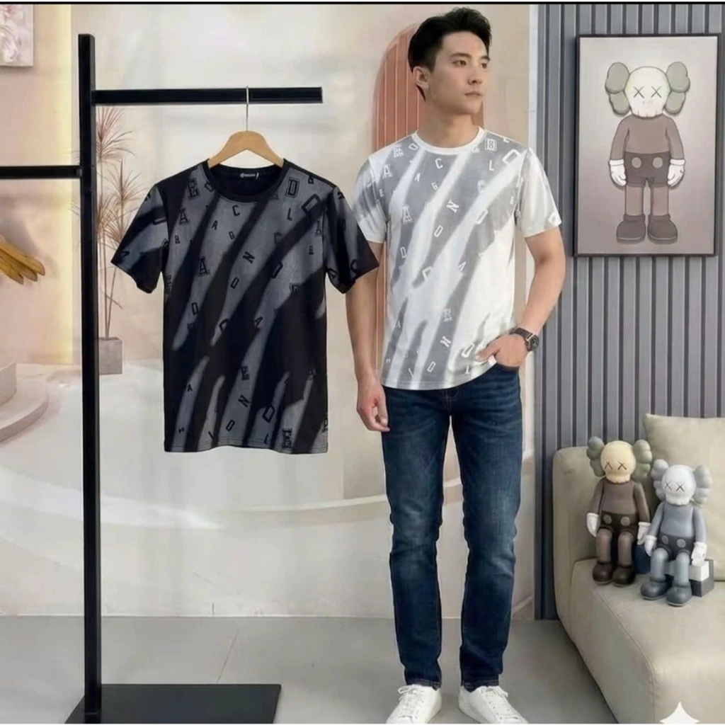 Áo Phông Nam Nữ Premium Cotton In Chữ ICON Cao Su Đen Bóng Nổi Cgực cổ bo dày dặn Dành Hàng Quảng Châu