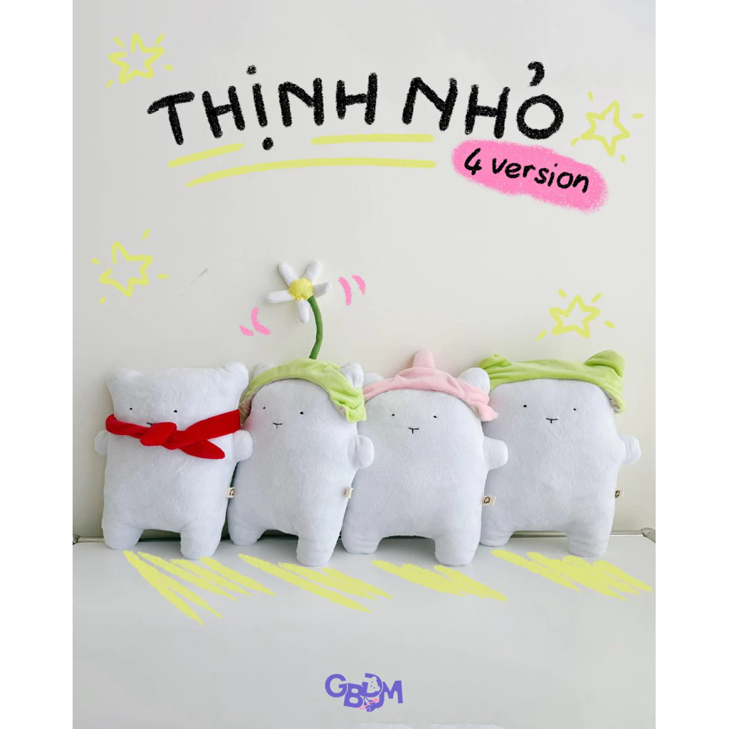 Gấu Bông Đình May THỊNH 20cm