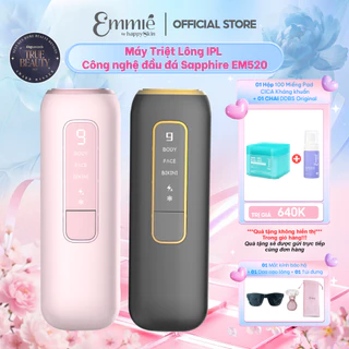 [NEW] Máy Triệt Lông IPL Công nghệ Đầu đá SAPPHIRE Sapphire ICE Unlimited EM520 Emmie by Happyskin