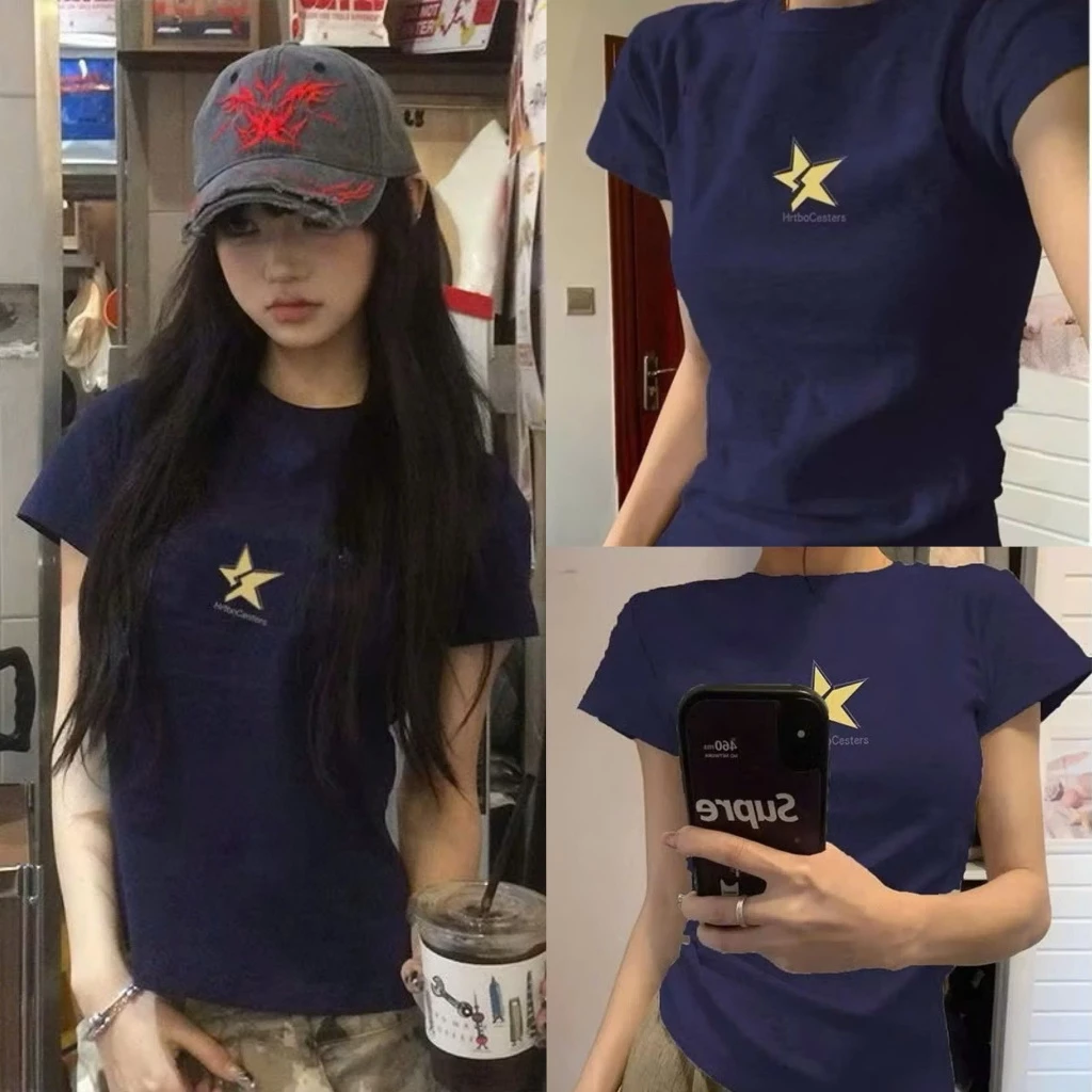 Áo thun, áo croptop dáng lỡ kiểu nữ form babytee ôm body