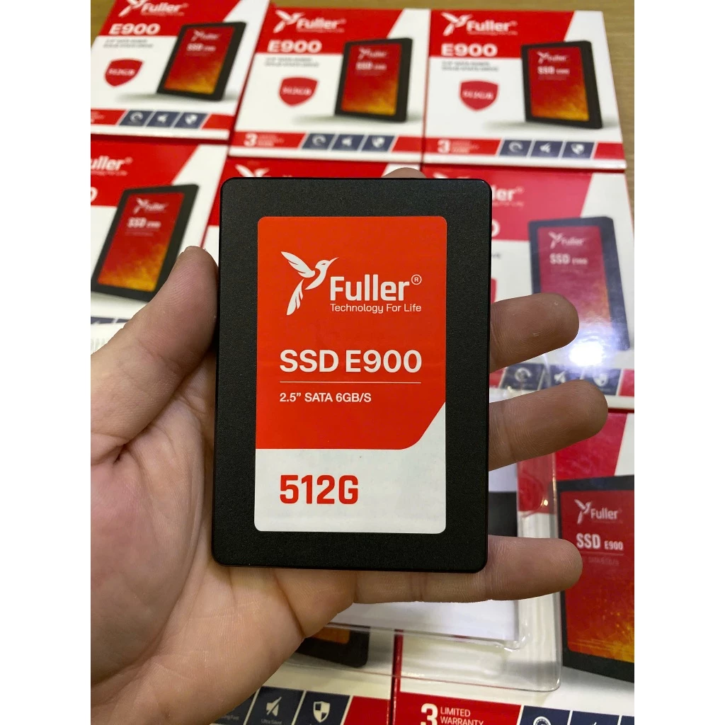 Ổ Cứng SATA Fuller E900 dung lượng 512GB còn bảo hành 17.06.2028