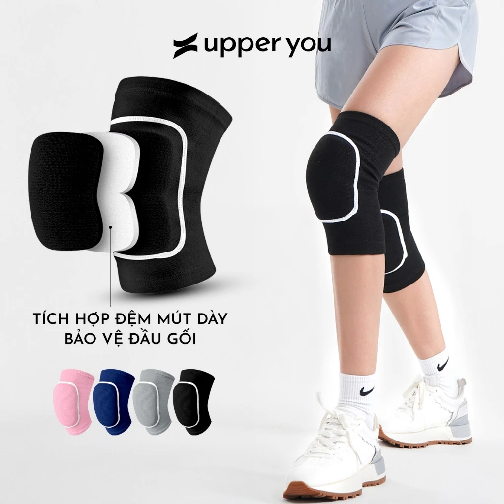 Bó Gối Thể Thao Có Miếng Đệm Dày,Tập Gym, Yoga, Thể Dục, Chạy Bộ,Yoga Hạn Chế Chấn Thương Lên Khớp Gối - KP01