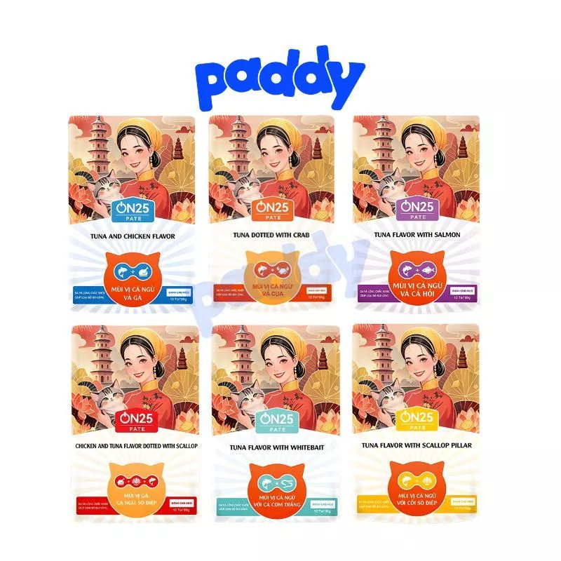Pate Cho Mèo Mọi Lứa Tuổi On25 80g