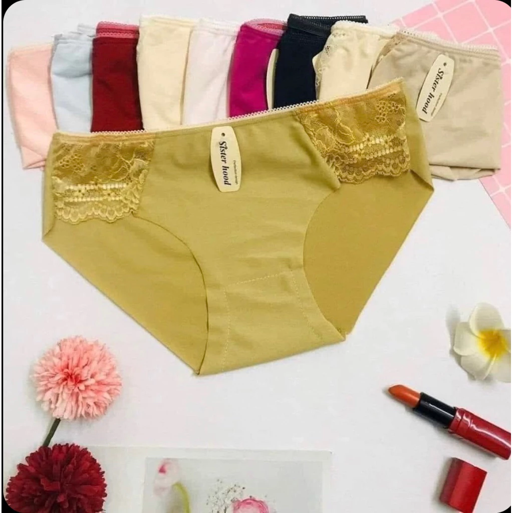 combo 10 Quần chip giá rẻ free size từ 40-55kg. 7k  1quần