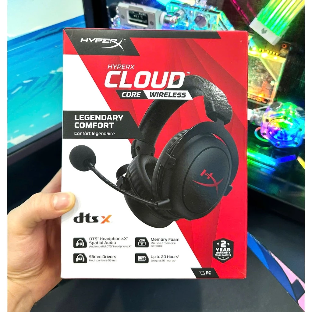 Tai nghe HyperX Cloud Core Wireless , giá rẻ nhất thị trường