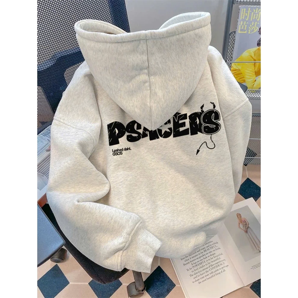 Áo Khoác Nỉ Hoodie Zip Khóa Kéo PSACERS Có Túi Trong Form Rộng Nam Nữ Nón To Chất Nỉ Bông Dày Dặn