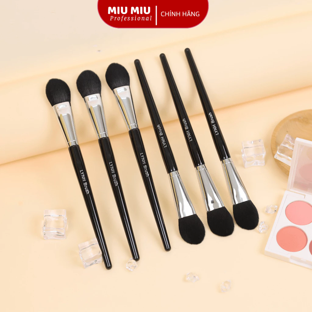Cọ LYNH 73 tán má hồng highlight phủ phấn lông mềm dùng cho makeup chuyên nghiệp