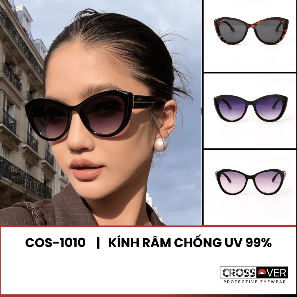 Kính Mắt Mèo Thanh Lịch Bản To - COS 1010