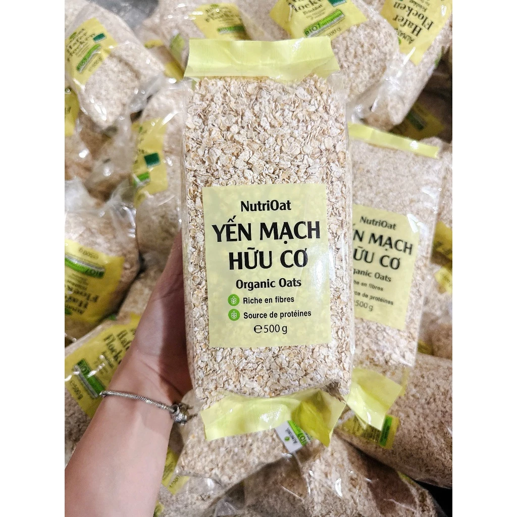 Giá rẻ 1kg Yến mạch CÁN VỠ - yến mạch nguyên chất