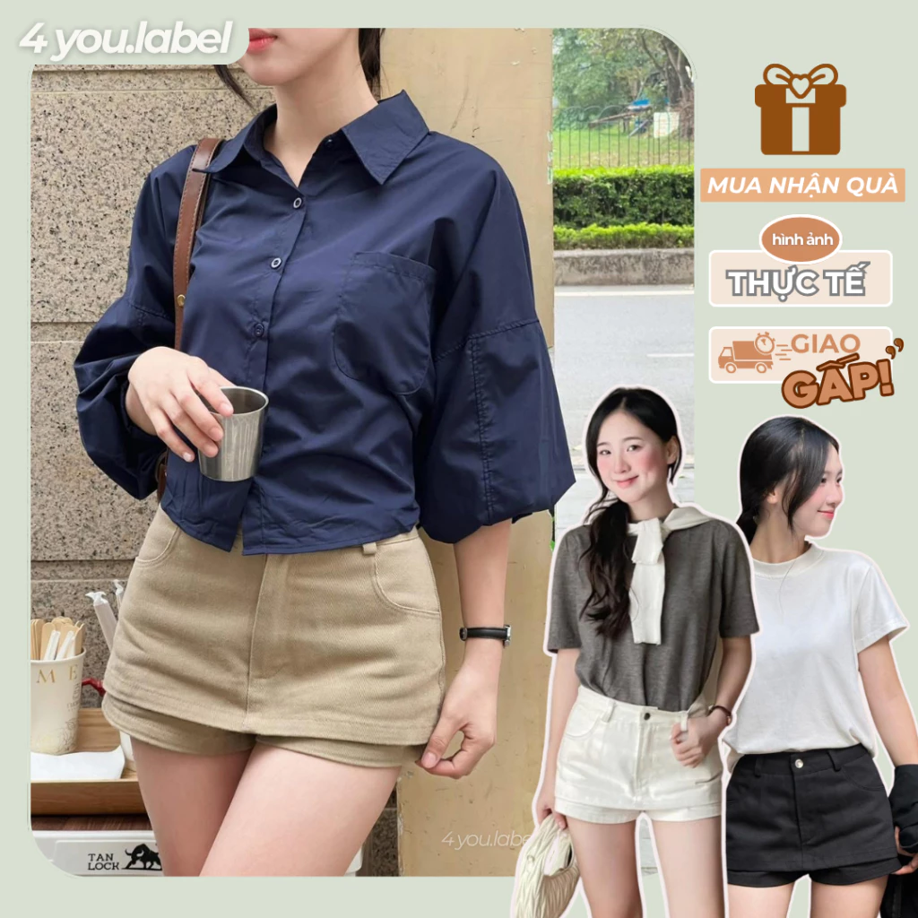 Quần Giả Váy Nữ Form Ôm Tôn Dáng Xòe Nhẹ, Chất Kaki Dày Dặn Basic Thanh Lịch QV02 | 4YOU.LABEL
