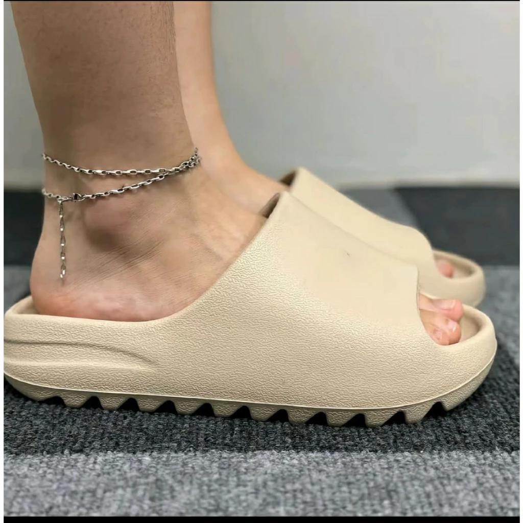 Dép bánh mì Nam Nữ cao 4cm VÂN NHÁM xịn đúc nguyên khối hàng giá sỉ