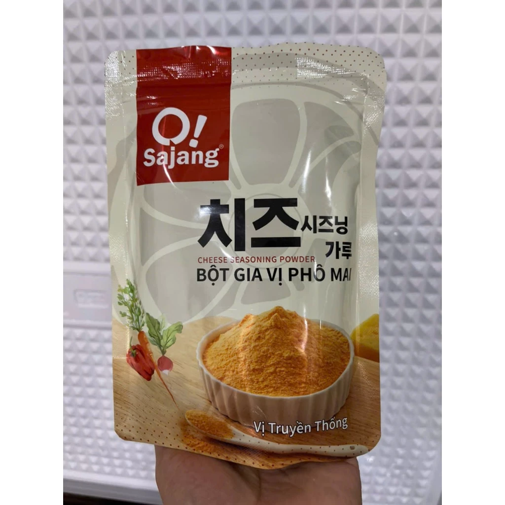 1Kg Bột Phô Mai Cheese hiệu Osajang (gồm 4 gói 250g). giao hàng toàn quốc