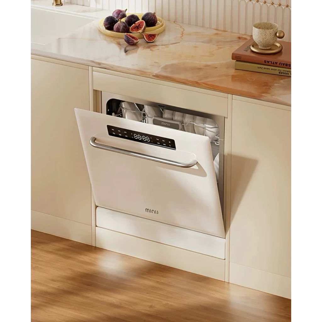 MÁY RỬA BÁT MINIJ 14 BỘ TÍCH HỢP SẤY KHÔ KHỬ KHUẨN B14BW - HÀNG CHÍNH HÃNG