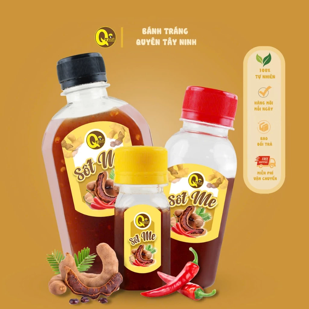 Sốt Me Chua Ngọt Siêu Thơm Ăn Kèm Bánh Tráng | Gia Vị Bánh Tráng Quyên Tây Ninh