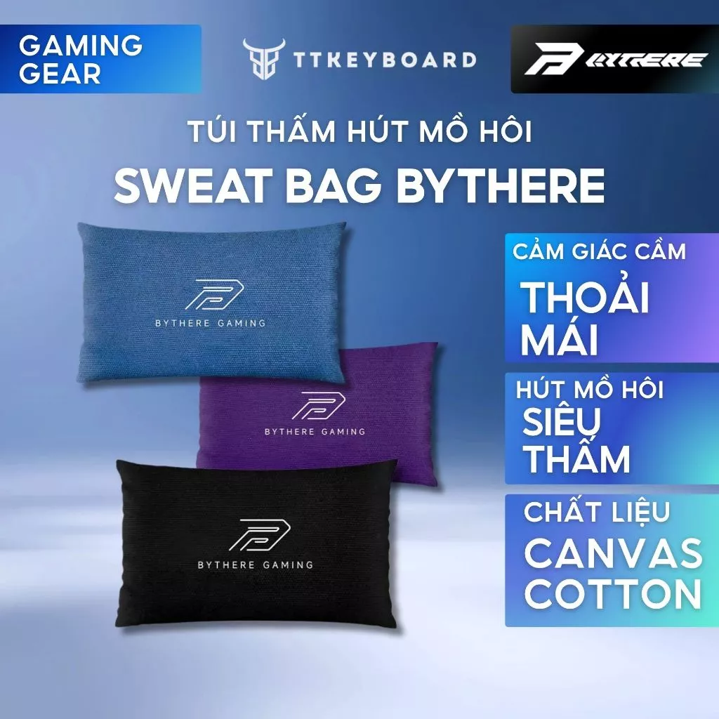 [HỎA TỐC] Túi Hút Ẩm Mồ Hôi Tay Bythere Sweat Bag Cho Game Thủ Chất Liệu Canvas Cotton