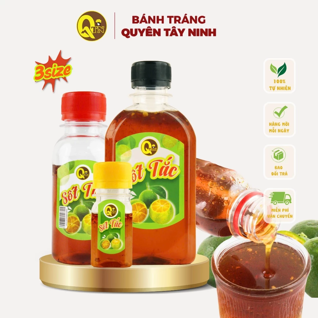 Sốt Tắc Ăn Chua Chua Cay Cay Kèm Bánh Tráng Phơi Sương | Gia vị bánh tráng Quyên tây Ninh