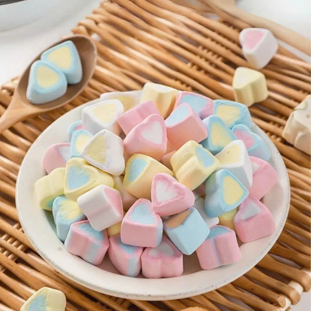 [UYÊN CÀNDY] Kẹo Bông Gòn Marshmallow, Kẹo Xốp Bông Sữa Mix Vị