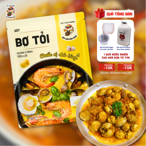 Sốt Bơ Tỏi Dung Mama Hương Vị Béo Ngậy, Dùng Để Chấm Bánh Mì, Om, Xào Cùng Ốc, Hải Sản...