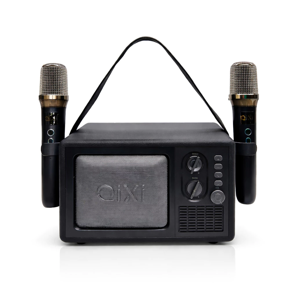 Loa Bluetooth QIXI 3111 Bass Mạnh Âm Thanh Lớn Cực Đỉnh Bluetooth 5.2 Thế Hệ Mới, Thiết Kế Cực Đẹp, Dễ Sử Dụng