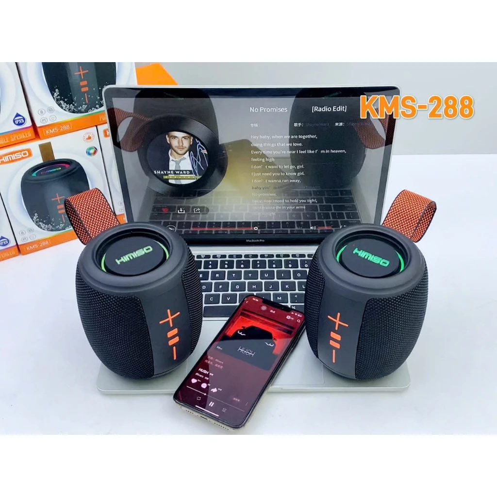 Loa bluetooth KMS 288, HM-805 Không Dây Âm Hay Bass Căng Âm Thanh Siêu Trầm Chống nước