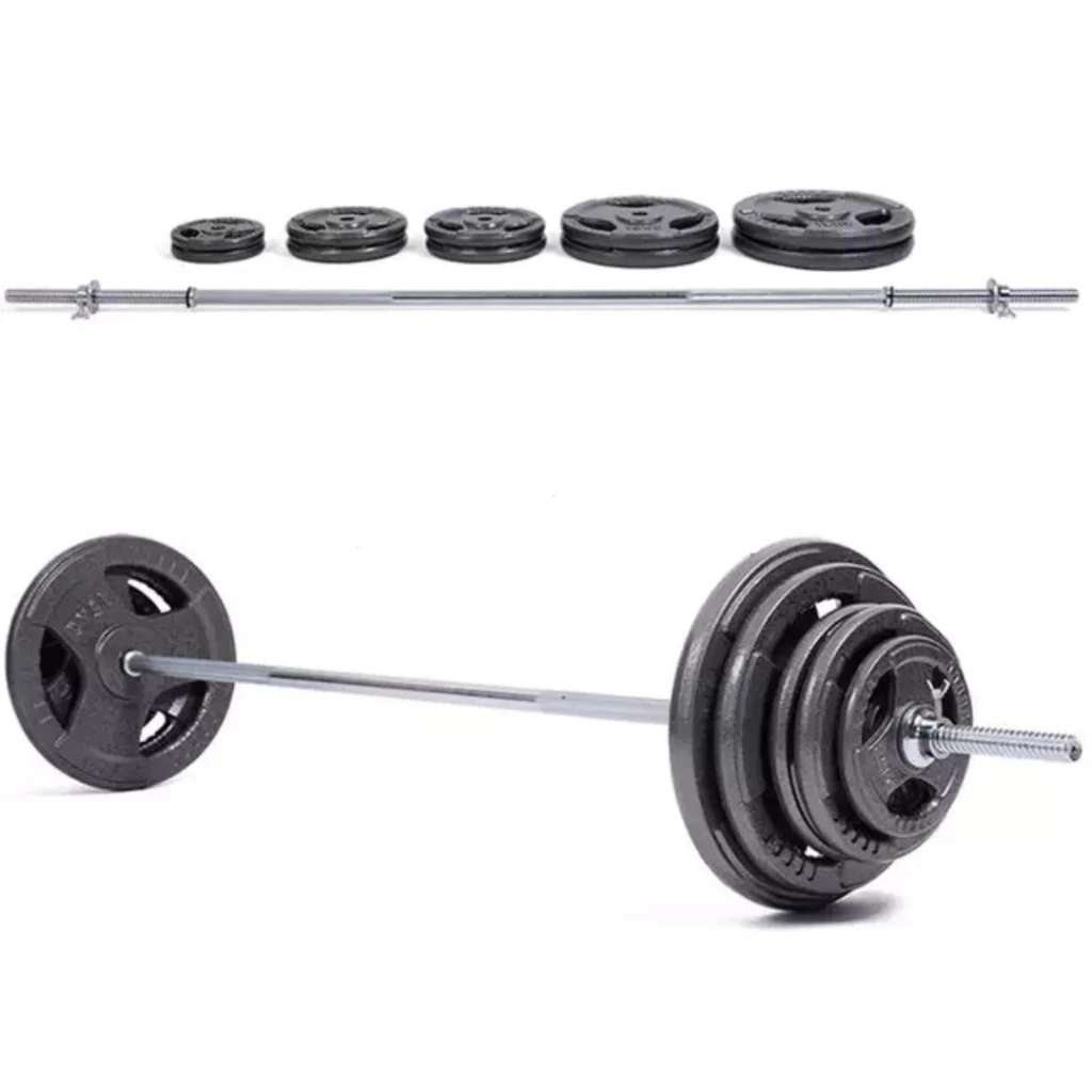 Đòn tạ 1,8m 1,5m 1,2m đòn Z, đòn tay 35cm, phi 30mm hàng nhập thép đặc chống gỉ mạ inox, bền, chắc chắn, chịu tải cao
