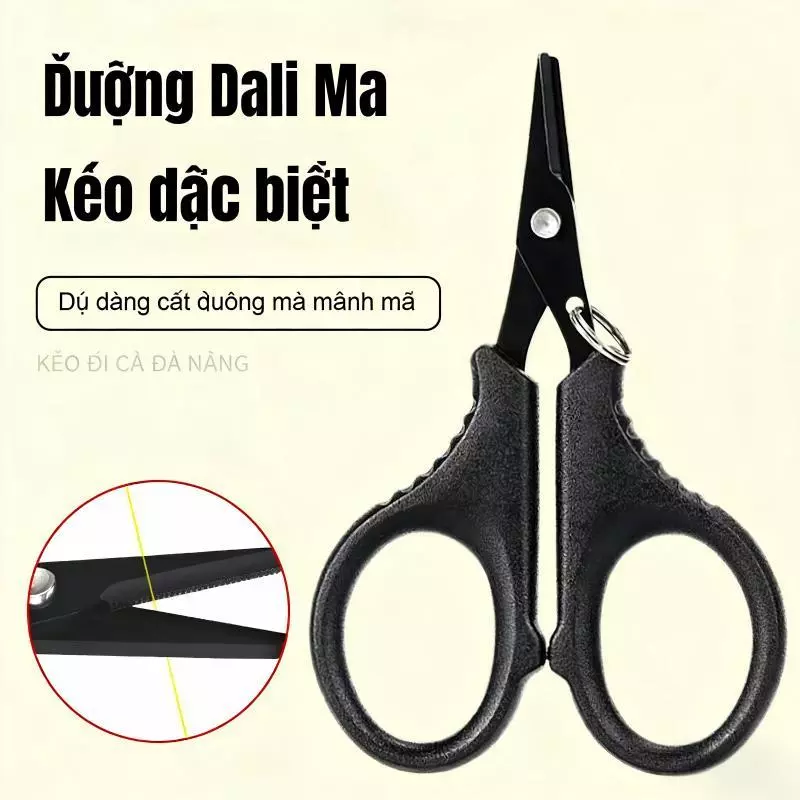 Kéo đa năng kéo câu cá kéo thép không gỉ răng cưa câu cá,Thép không gỉ,thẻo cắt chì đa năng