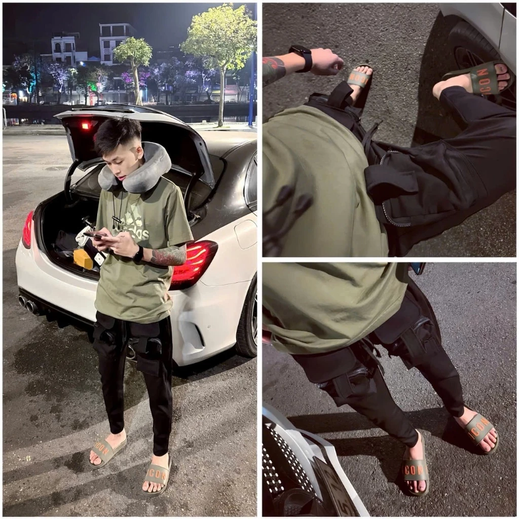 Quần Jogger Siêu Cấp Hoạ Tiết Khoá Túi Hộp Ống Côn Chất Liệu Umi Dày Dặn Sang Trọng Đẳng Cấp