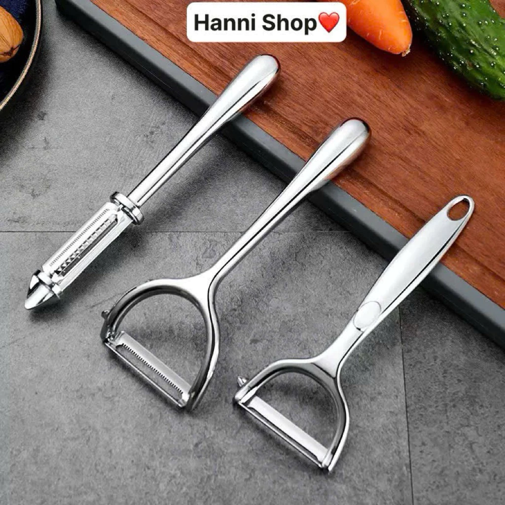 Nạo rau củ inox 304 cao cấp, nạo hoa quả siêu sắc bền bỉ theo thời gian Hanni Shop