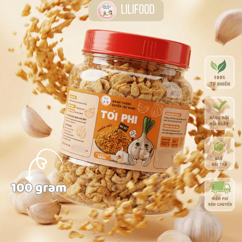 Tỏi Phi Trộn Bánh Tráng Tây Ninh Siêu Ngon LiliFood