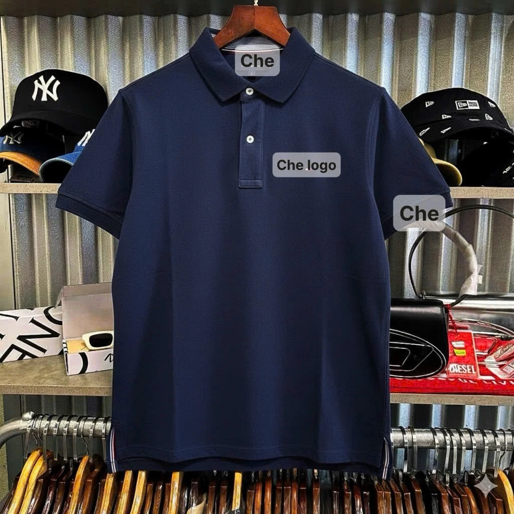 (SHIP HOẢ TỐC) Áo Polo Basic MINI FLAG COTTON mát unisex nam nữ