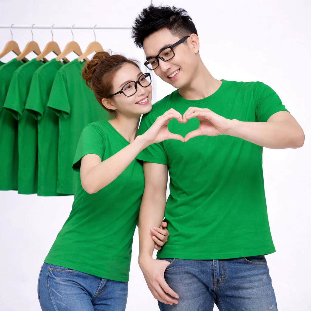 Áo Thun Màu Xanh Két Andromeda Áo Phông Xanh Lá Đậm Nam Nữ Ngắn Tay Cổ Tròn Phom Xuông Dễ Mặc