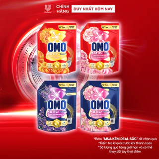 Nước giặt OMO Matic Hương Nước Hoa Comfort 4.1KG (túi)
