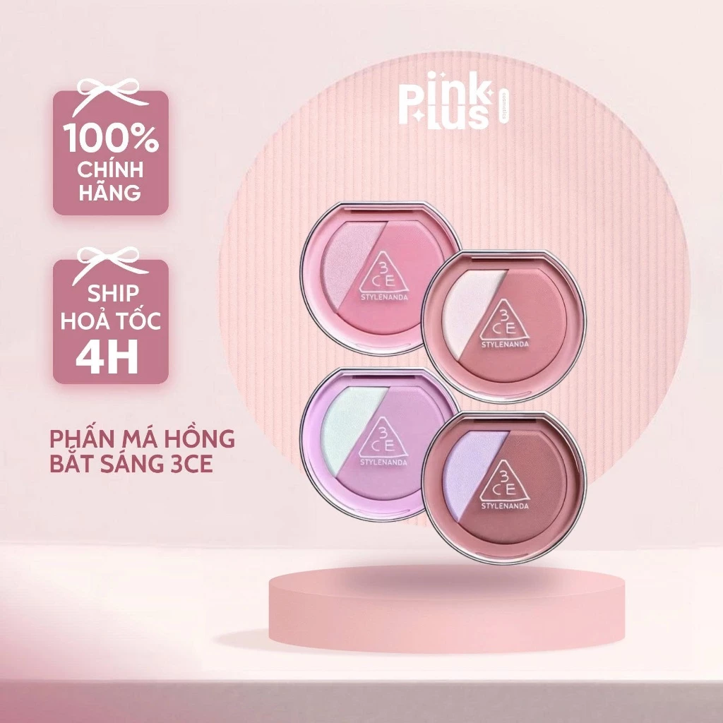 Phấn Má Hồng Bắt Sáng 3CE Blushlighter 9g