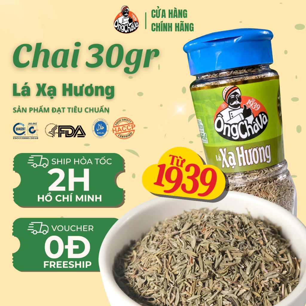 Lá Xạ Hương Ông Chà Và 30g (Thyme)