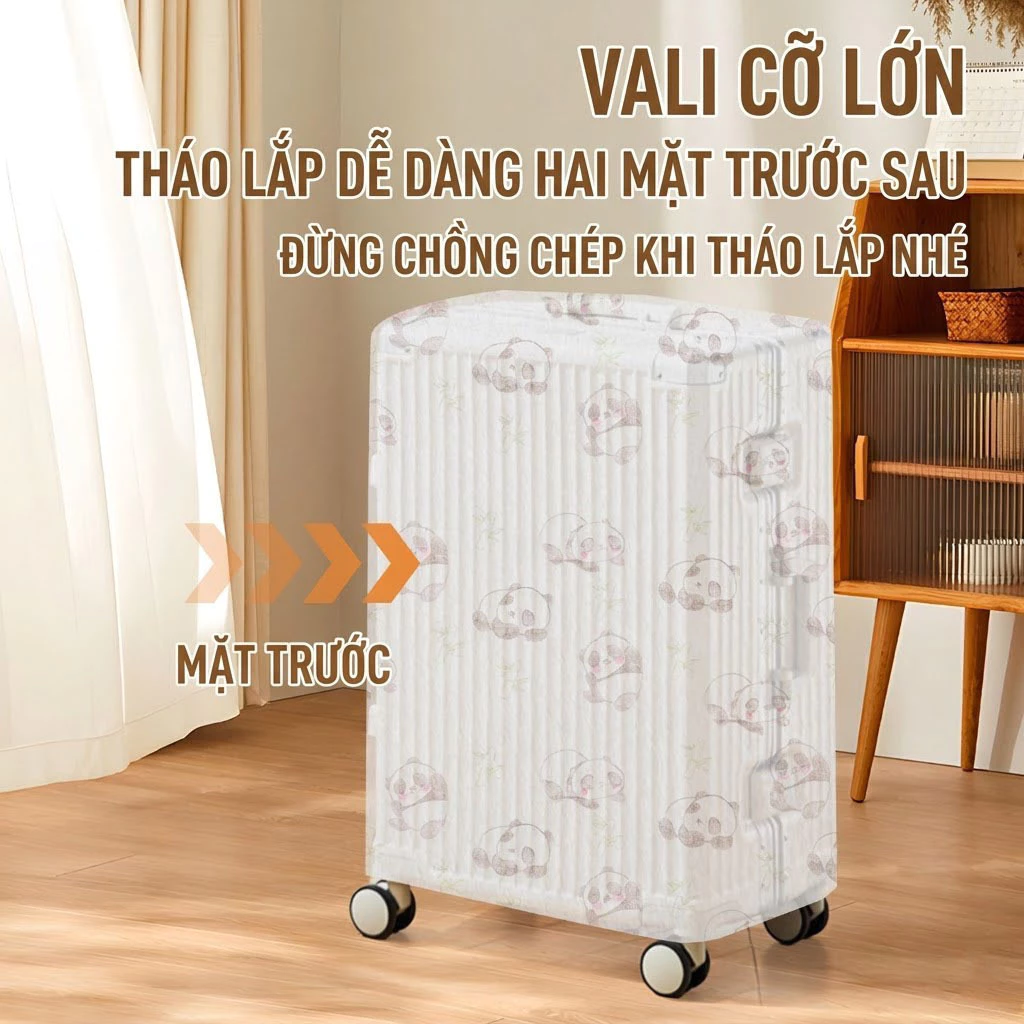 Tấm Phủ Bảo Vệ Vali, Hành Lý, Vật Dụng Chống Bụi