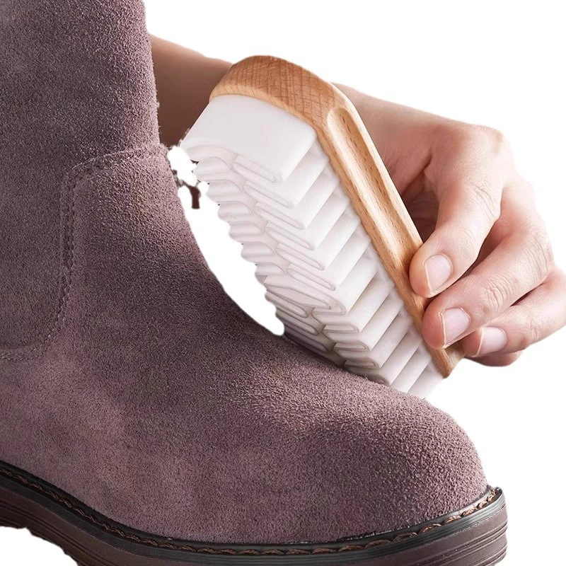 Bàn Chải Vệ Sinh Giày Da Lộn, Da Nubuck, Suede