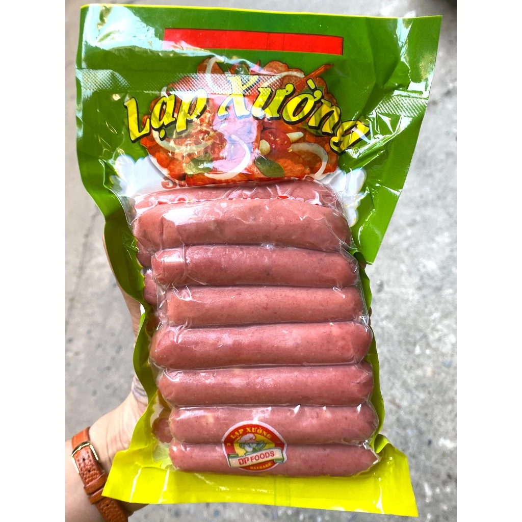 Lạp xưởng tươi Đông Phương 500g, chiên, rán, thả lẩu siêu ngon, hàng loại 1, lạp xưởng đông phương, lạp xưởng nướng