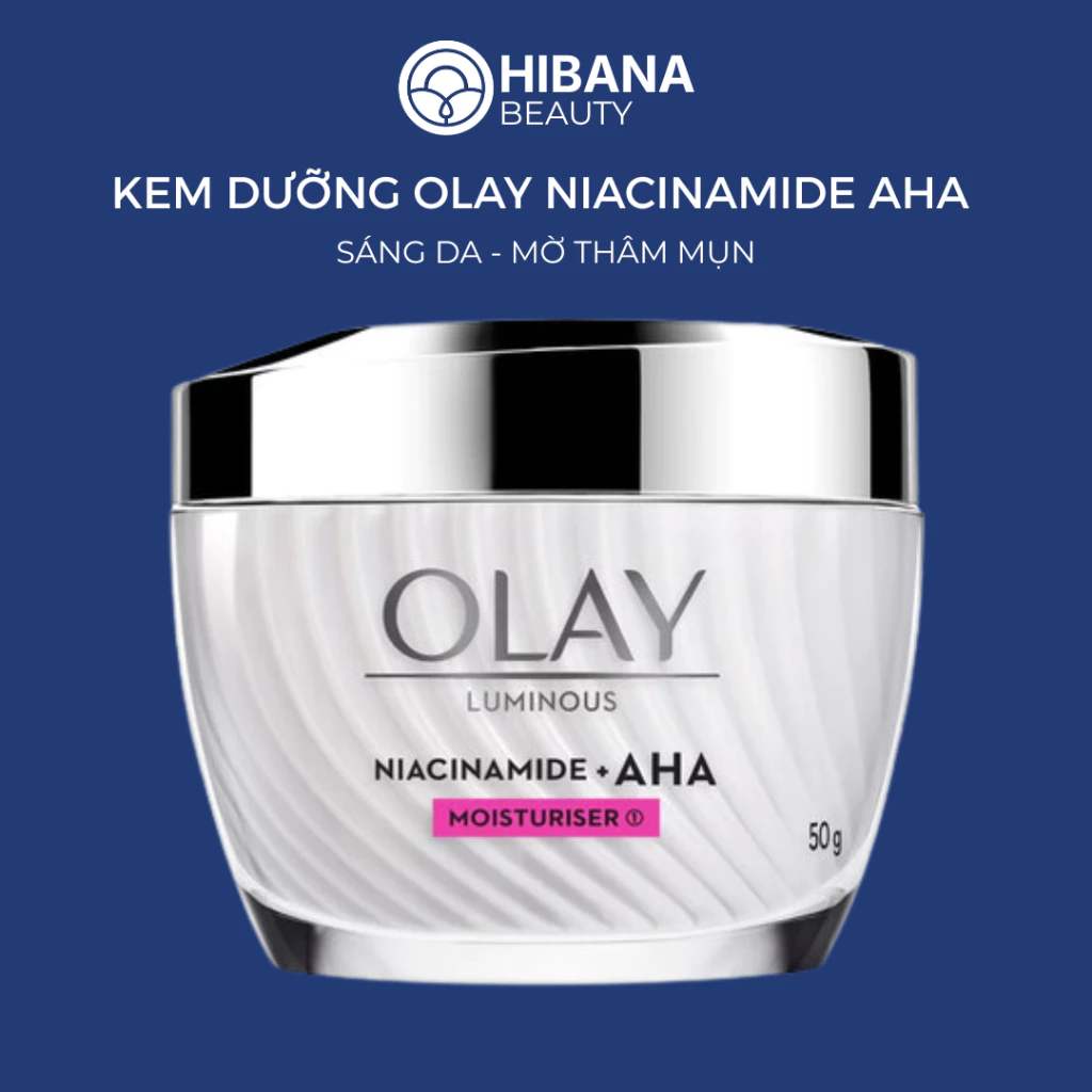 Kem Dưỡng Sáng Da OLAY Luminous Niacinamide Kết Hợp AHA 50G