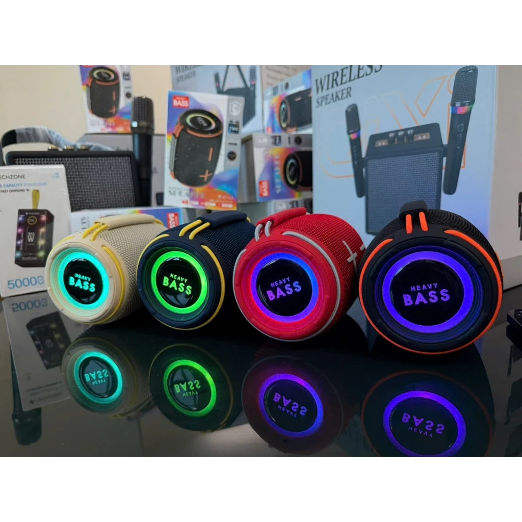 Loa bluetooth Heavy Bass 20 chính hãng, loa cầm tay di động âm bass mạnh