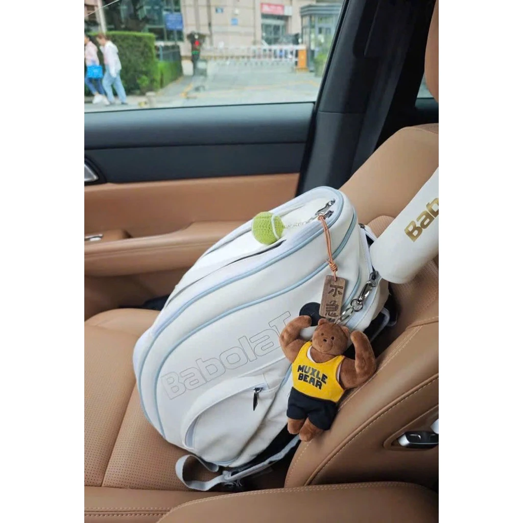 Balo Thể Thao Babolat Pure White Edition – Phong Cách Pickleball & Tennis Sang Trọng