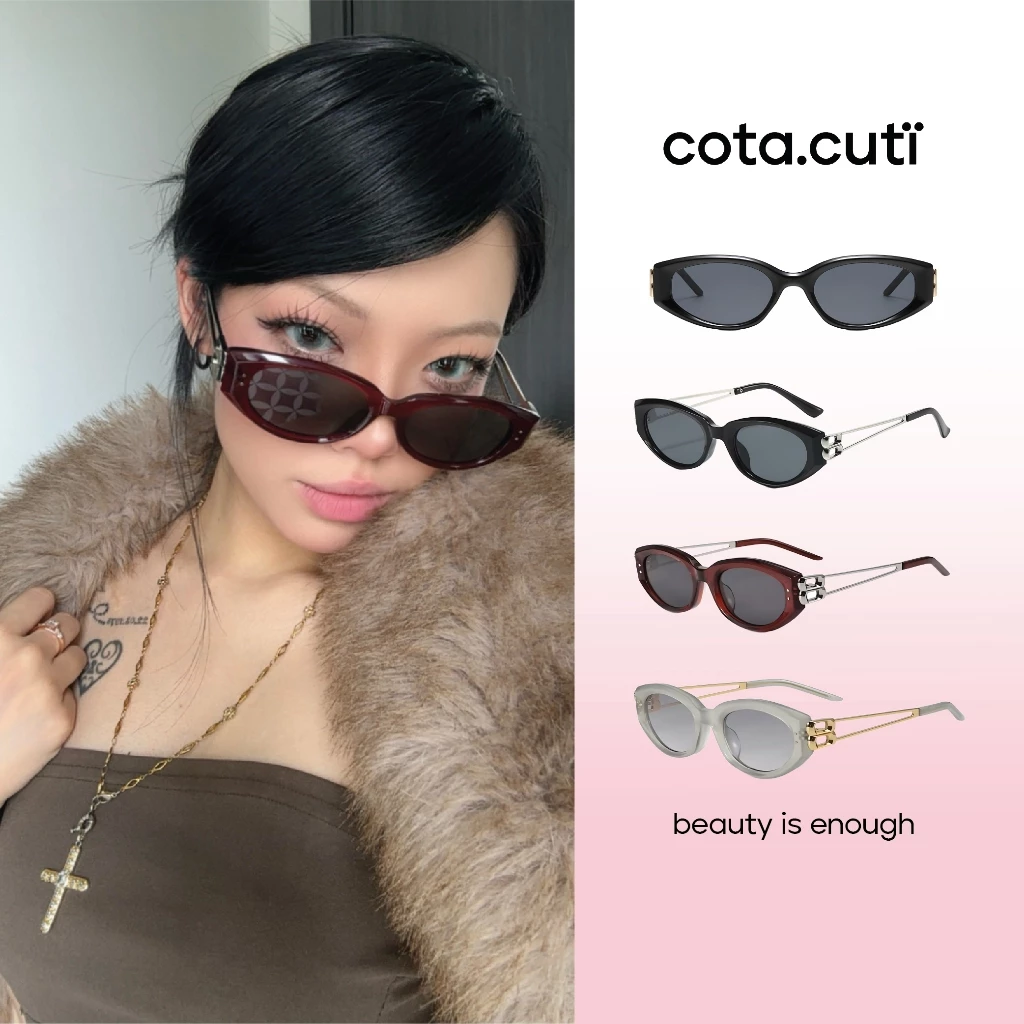 [REI][cota.cuti x Veebong] Kính Râm/Kính Mắt Thời Trang cota.cuti  - Gọng Kính Thiết Kế Tối Giản, Màu Sắc Đa Dạng