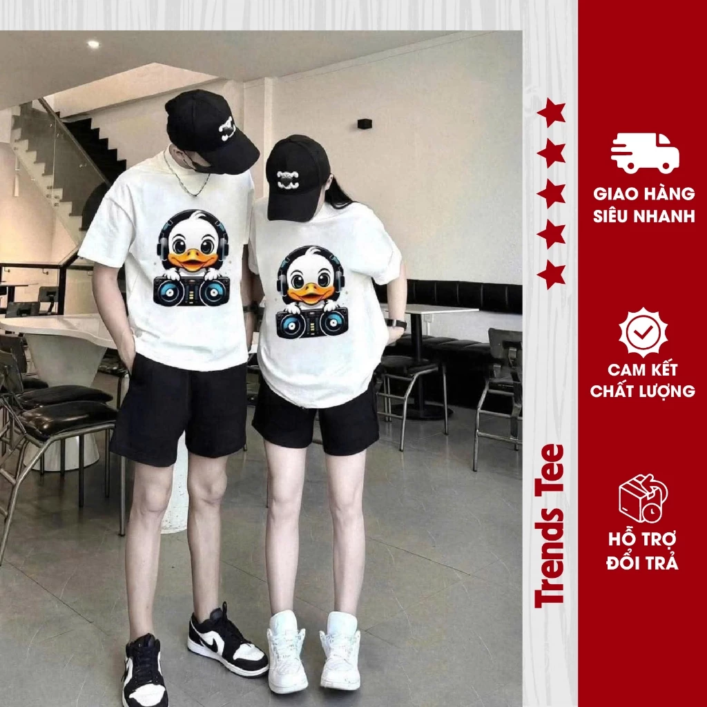Tổng Hợp Set Bộ Nam Nữ Form Rộng Áo Cotton 100% & Quần Nỉ Chân Cua Đứng Form Cao Cấp In Hình Cặp Đôi