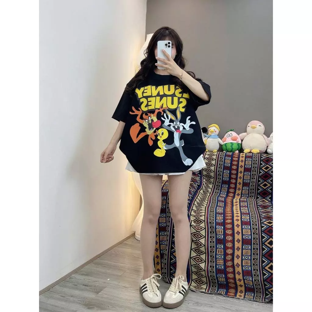 ( DEAL MỞ BÁN , BỘ SƯU TẬP HÈ 2026 ) ÁO THUN ÁO PHÔNG FOM BOXY CHẤT COTTON 4C